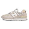 New Balance Nb 574 Vielseitige Bequeme Low-Top Freizeit-Laufschuhe Unisex-Sneaker Off-White U574FOG-D
