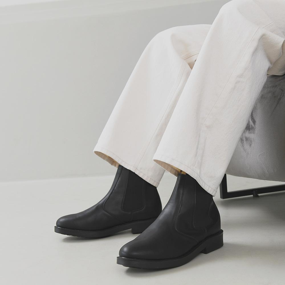 [Steps] Gemini Chelsea Boots Carbon Black [ST312] [Shipped from Korea] 100% Authentic