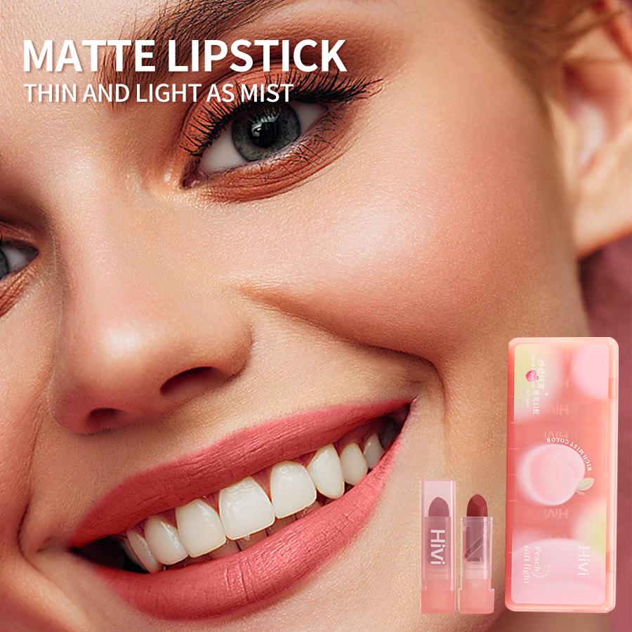 High Pigment Long-Lasting Matte Lipstick Lip Makeup 1.6g*10