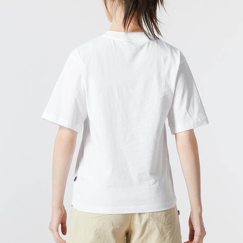 New PUMA Drop Shoulder Sleeve T Shirt Women's White 676682-02