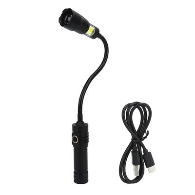 LED Work 1000LM Magnetic Flexible LED Flashlight with COB Side Light for Outdoor Use Light,