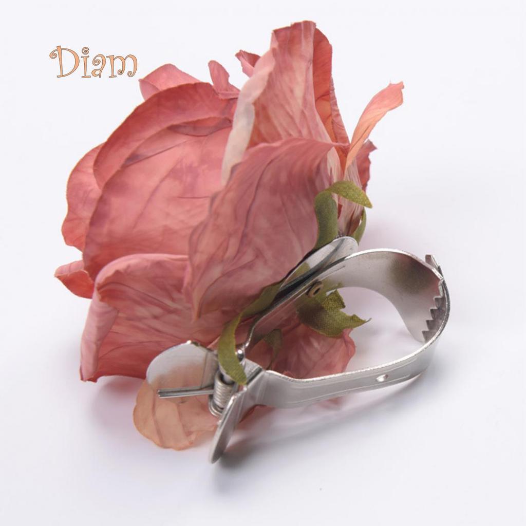 HOHO Rose Window Curtain Holder Tieback Clip Clamp Home Hotel Bedroom Decor