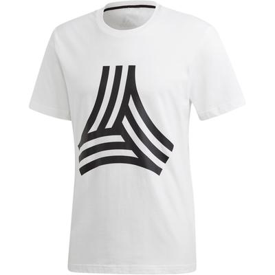 adidas X Tango Collaboration Abbigliamento Sportivo Cotone Girocollo Pullover Casual Maglietta a Maniche Corte Uomo Top Bianco DP2694
