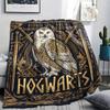 Viking retro animals Print Flannel Blanket,High quality Comfortable for All Seasons,Home Decor,Warmth and Comfort,Perfect for Christmas Gifts