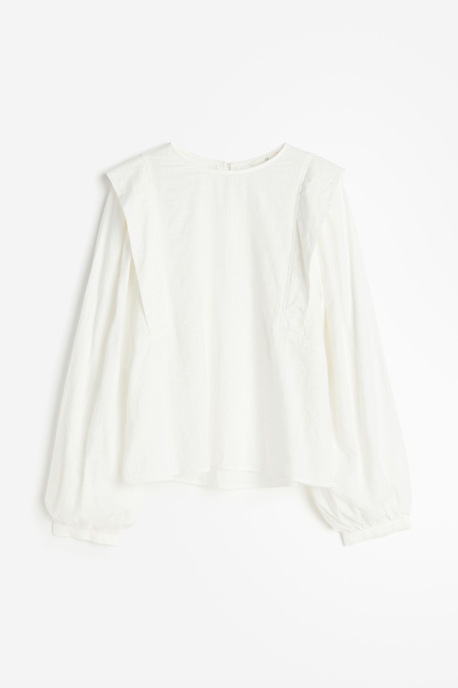 

Блуза с объемными рукавами