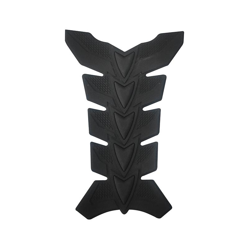 Motorcycle Oil Tank Stickers Car-styling 3D Carbon Fiber Motorcycle Tank Pad Tankpad Protector Sticker Fish Bone Style