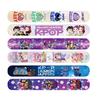 Kpop Demon Hunters Slap Bracelets Celebration Favors Snap Bracelets Birth Date Celebration Gifts Decoration Supply Children Xmas Gifts
