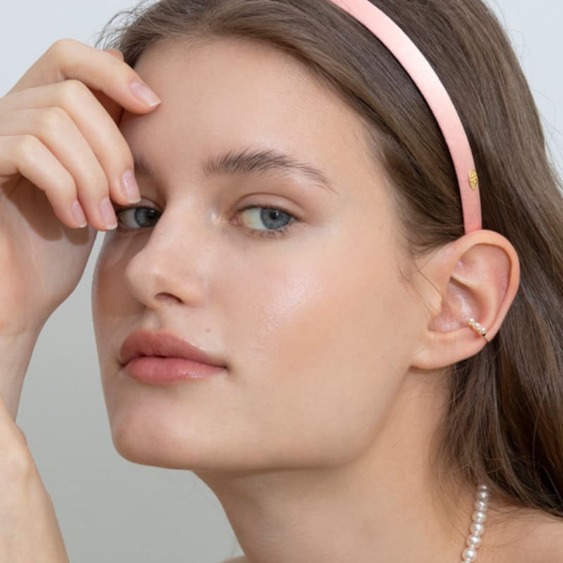 FANTASTIC PLANET Satin Logo Hairband 13mm (6colors)