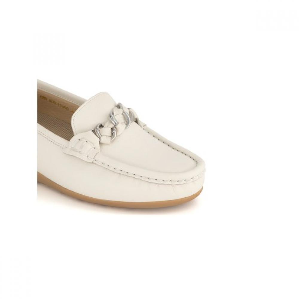 Vainer Women Comfort Loafer Ivory 3y31s00iv