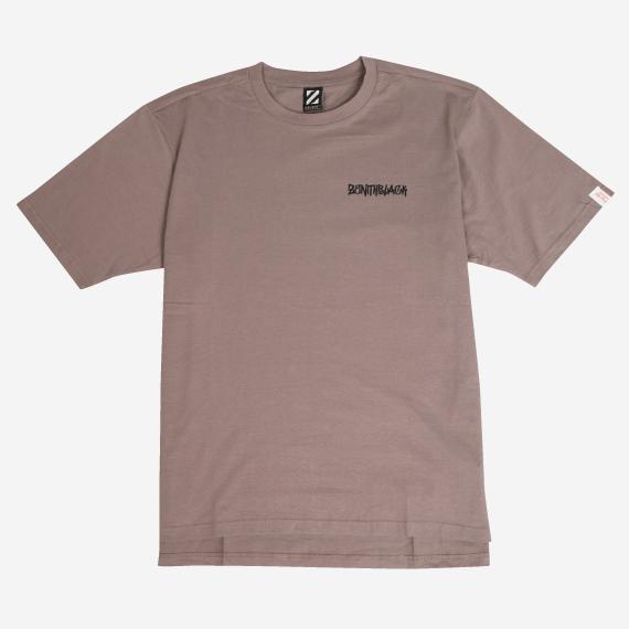G Black 100 Organic Cotton Daily Sign Logo Short Sleeve T-Shirt (Ash Brown) M