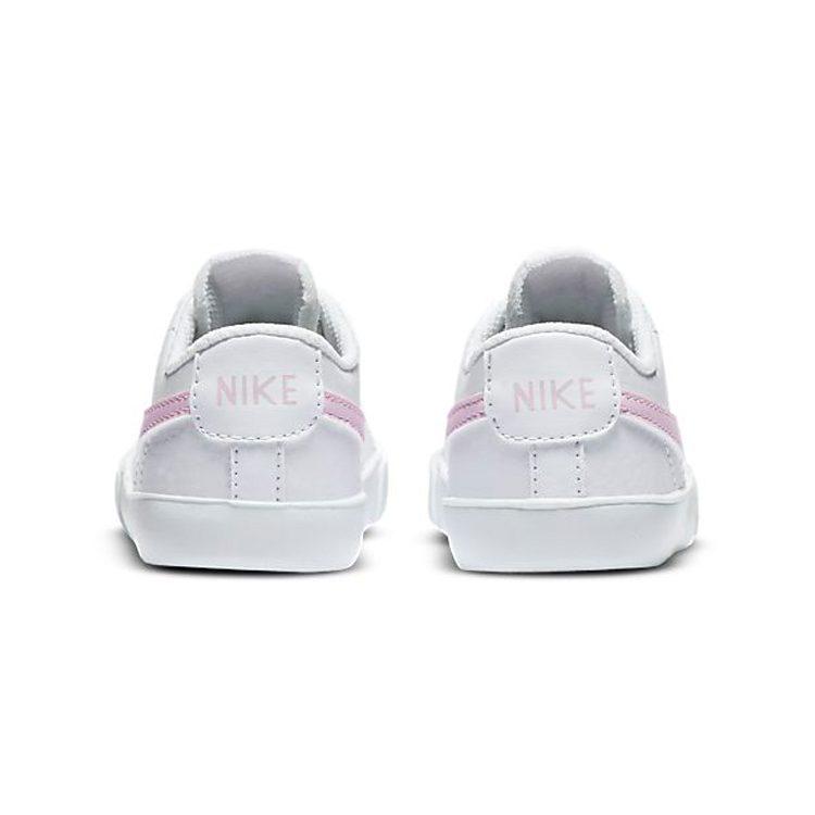 Nike Blazer Low top Toddler Shoes White Pink Infant And Toddler CZ7581-102