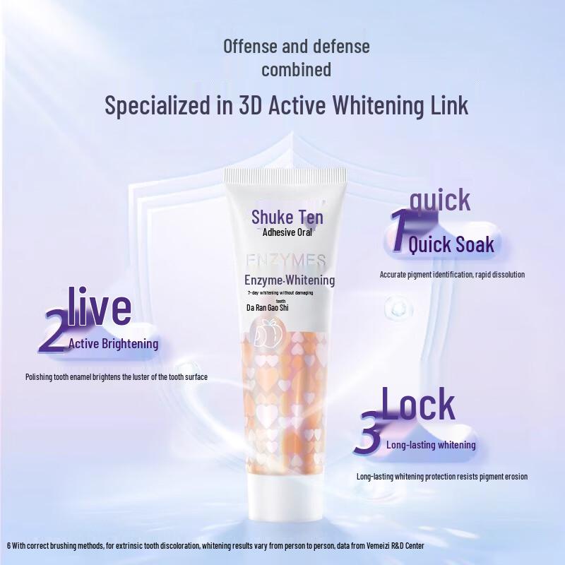 

Shuke French Enzyme Whitening Toothpaste