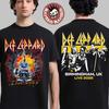 Def Leppard Live 2026 Tour UK a EU Merch Birmingham UK Akce Tričko