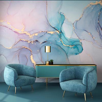 Papel pintado de mármol, arte abstracto, mural de pared, papel pintado de tinta de mármol, adecuado para sala de estar, dormitorio, oficina, decoración del hogar