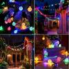 LED Crystal Ball String Lights Battery Powered Fairy Lamps Waterproof 8 Modes for Outdoor Christmas Garden Patio Tree Decoration