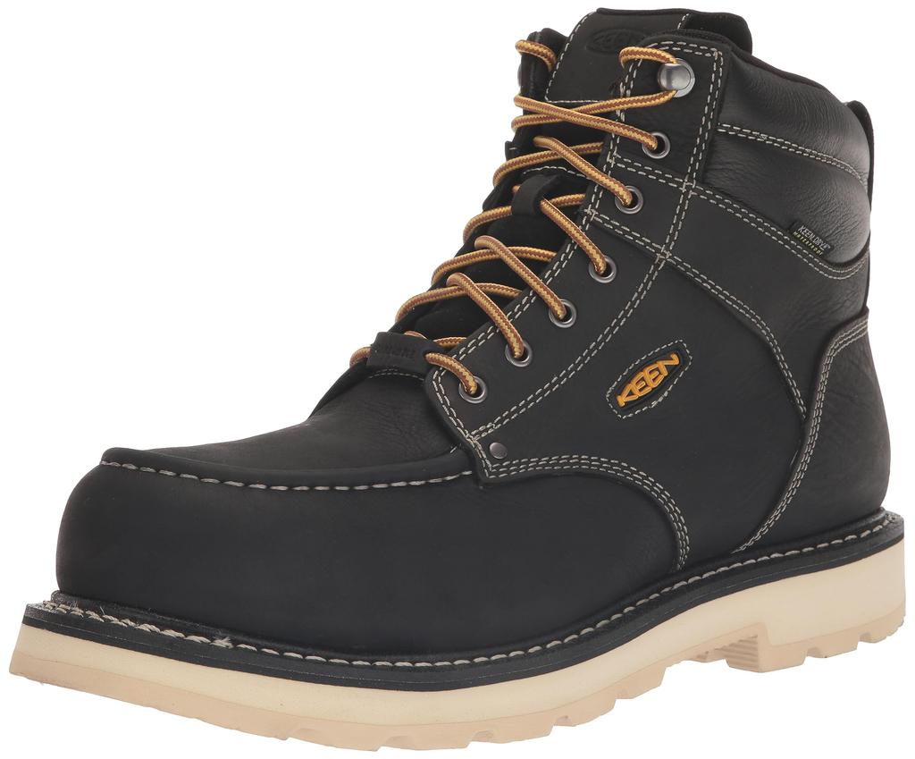Safety Shoes Cincinnati Degree WP Cincinnati 90 Degree 6 Waterproof Cm [Keen] 6" Men's BLACK/SANDSHELL 27.0