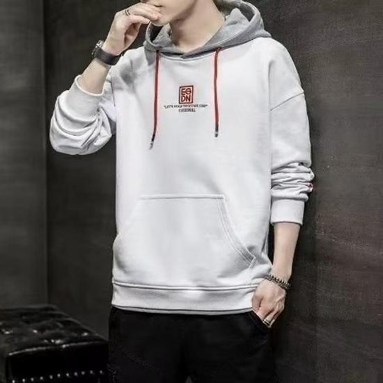 Men's Korean Style Hooded Sweatshirt: 2022 Hong Kong Autumn Sports Casual Loose Fit