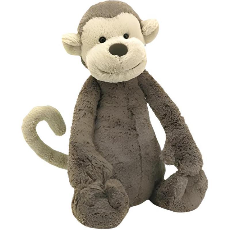 JELLYCAT Jungle Animals Series Little Monkey Cute Fun Doll Plush Doll 18cm Height