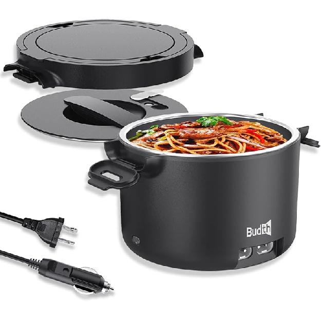 Электрический Ланч-бокс Подогреватель еды, 100 Вт Нагреваемый Ланч-бокс, Портативный Подогреватель еды Ланч-бокс для Автомобиля, Грузовика, Путешествий, Кемпингов, Рабочий Ланч-бокс для Мужчин,