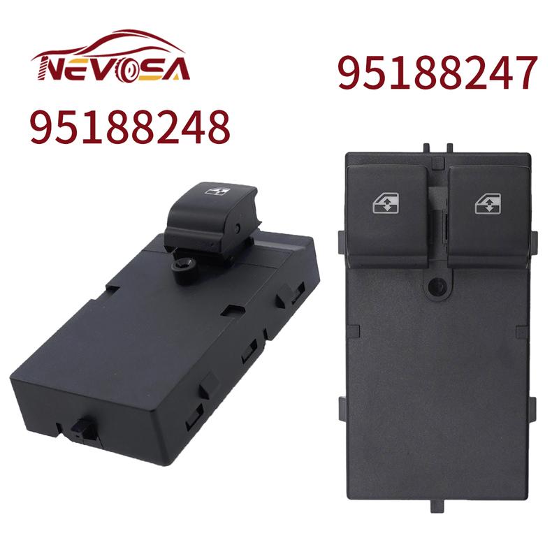 

Power Electric Car Window Switch Button 95188248 95188247 2PCS Set For Chevrolet Sonic AVEO T300 Trax 95460076 Car Accessorie