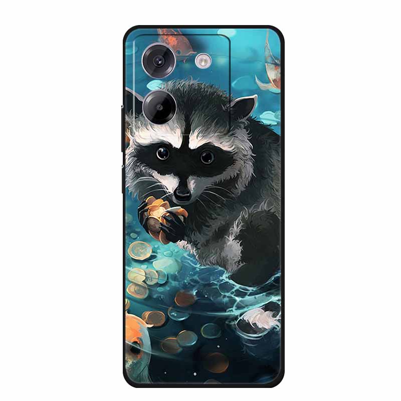 For Xiaomi Poco M7 Pro 5G Case M7Pro Coque Black Silicone Soft Back Cover Case For Poco M7 Pro Phone Case PocoM7 Pro Funda 6.67"