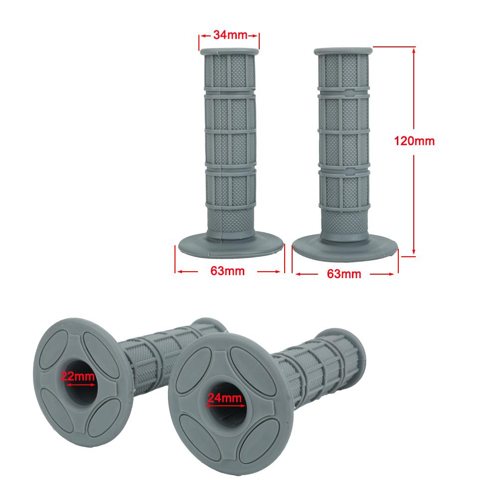 22mm 24mm Universal Motorbike Motorcycle Handlebar Parts Grip For Yamaha KTM Honda Suzuki Motocross Moto Dirt Pit Bike Grips