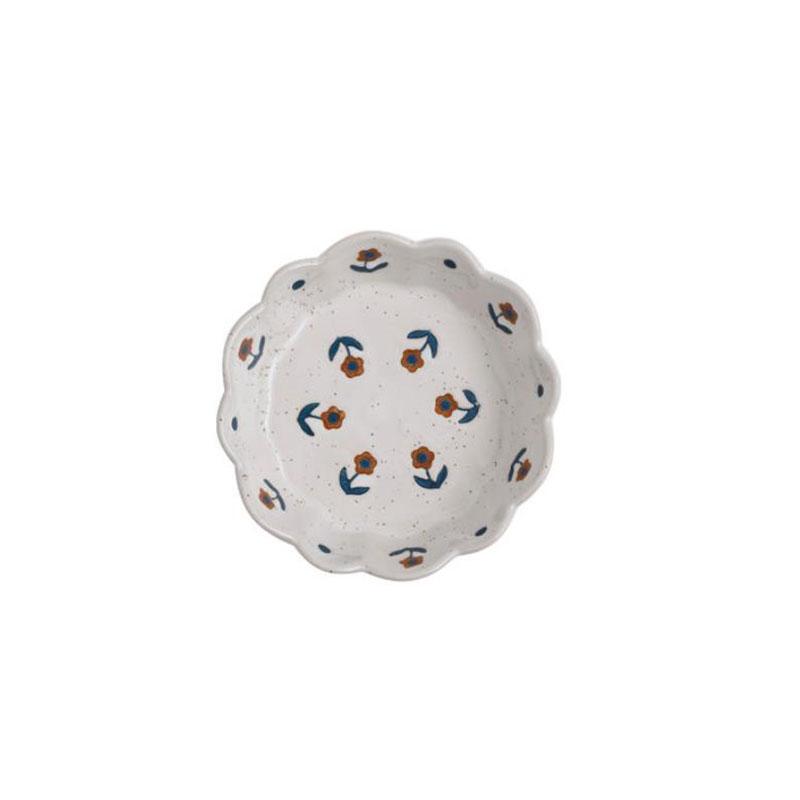 Creative Tableware Household Bowls and Plates Set Ceramic Plates Retro Literary Dishes Japanese-style Noodle Bowls Fish Dishes