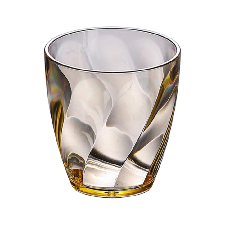 Shatterproof Plastic Water Tumblers Reusable Fruit Juice Beer Champagne Cups