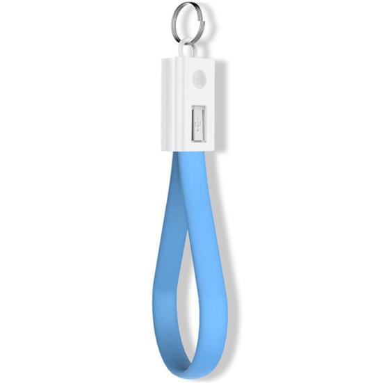 Micro USB/Type-C Keychain Lanyard Data Sync Charging Cable for Android iPhone