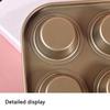 12/24 Cups Muffin Pan for Baking Homemade Egg Cups Set Regular Cupcake Baking Pan  Bakeware