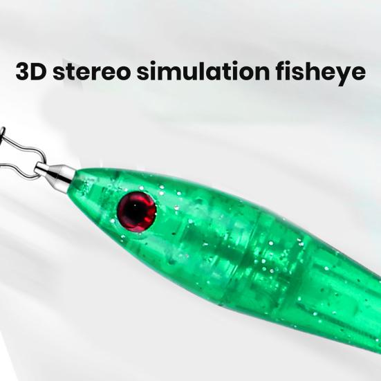 Svítilna s návnadou s chobotnicí Deep Drop Nástroj pro sběr podvodních ryb Lure Návnada LED Luminous Lamp Příslušenství pro mořský rybolov