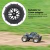 RC Beach Tires 1/14 1/16 1/18 Universal Rubber Plastic Good Grip Strong Cushioning RC Car Desert Wheels RC Desert Wheels