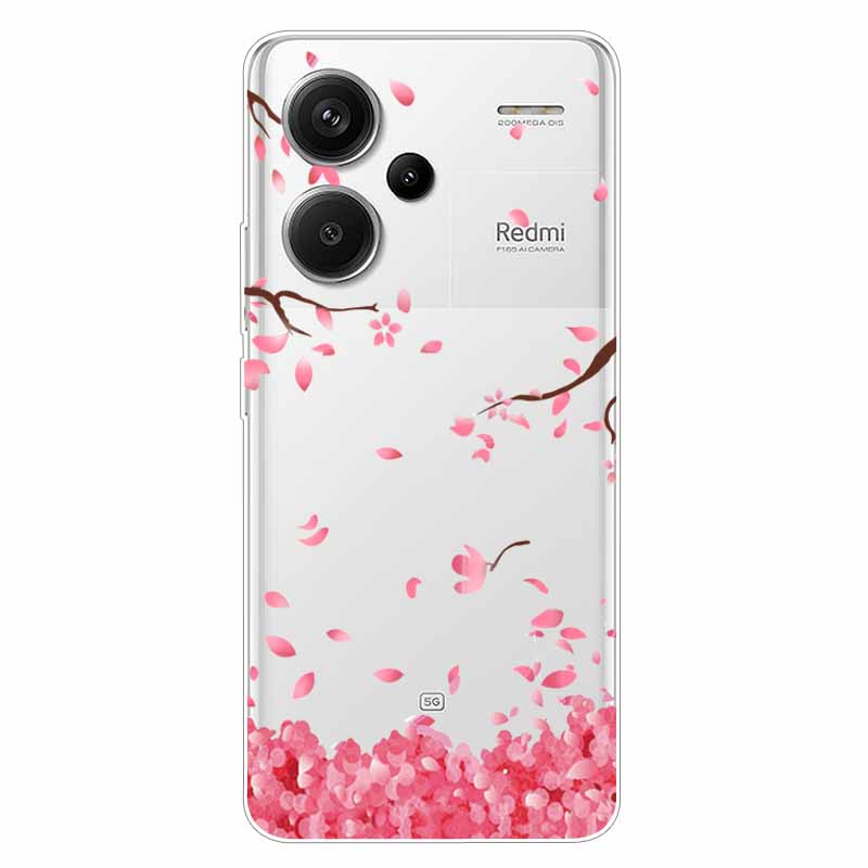

For Redmi Note 13 Pro Plus 5G Case Clear Bumper Soft TPU Silicone Cover For Xiaomi Redmi Note 13 13Pro+ 5G Transparent Coque Dog Note 13 Pro Plus 5G