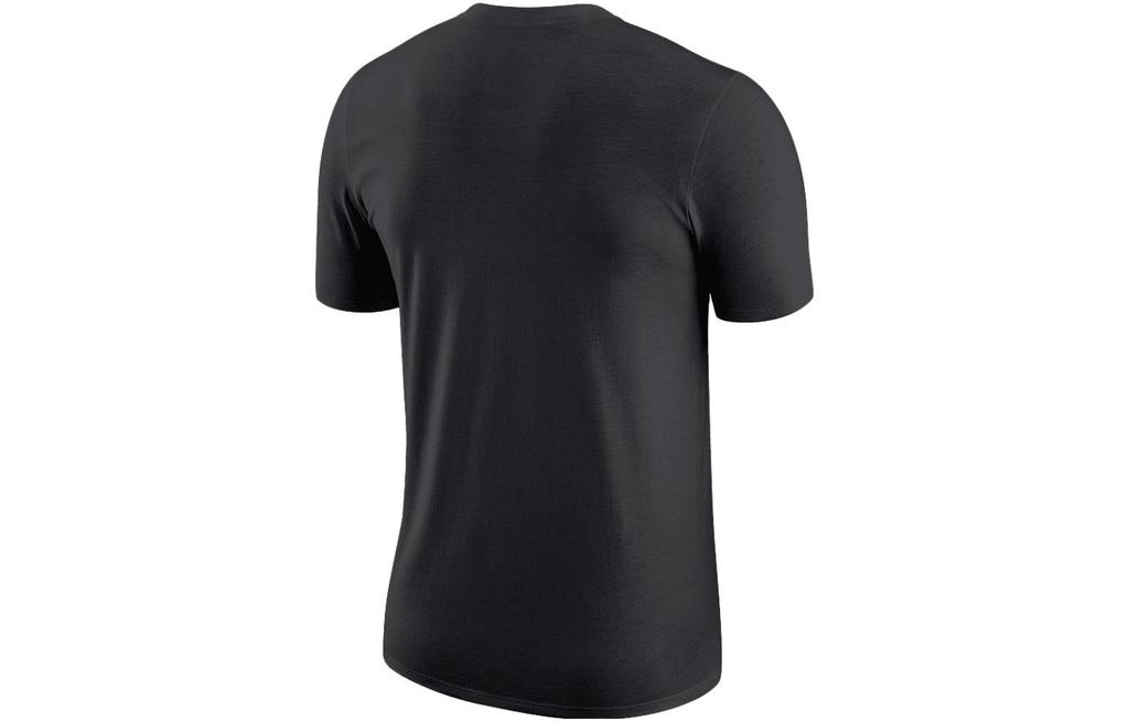 Nike T Shirts Men's Black Crew Neck Moderate Straight Fit DR6472-010