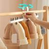 Hat Hanger 6 Clips Space-saving PP Strong Hold Baseball Cap Organizer