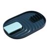Foldable Kitchen Lid & Utensil Holder: Easy-to-Clean Organizer for Pots, Lids, Ladles, and Spatulas.