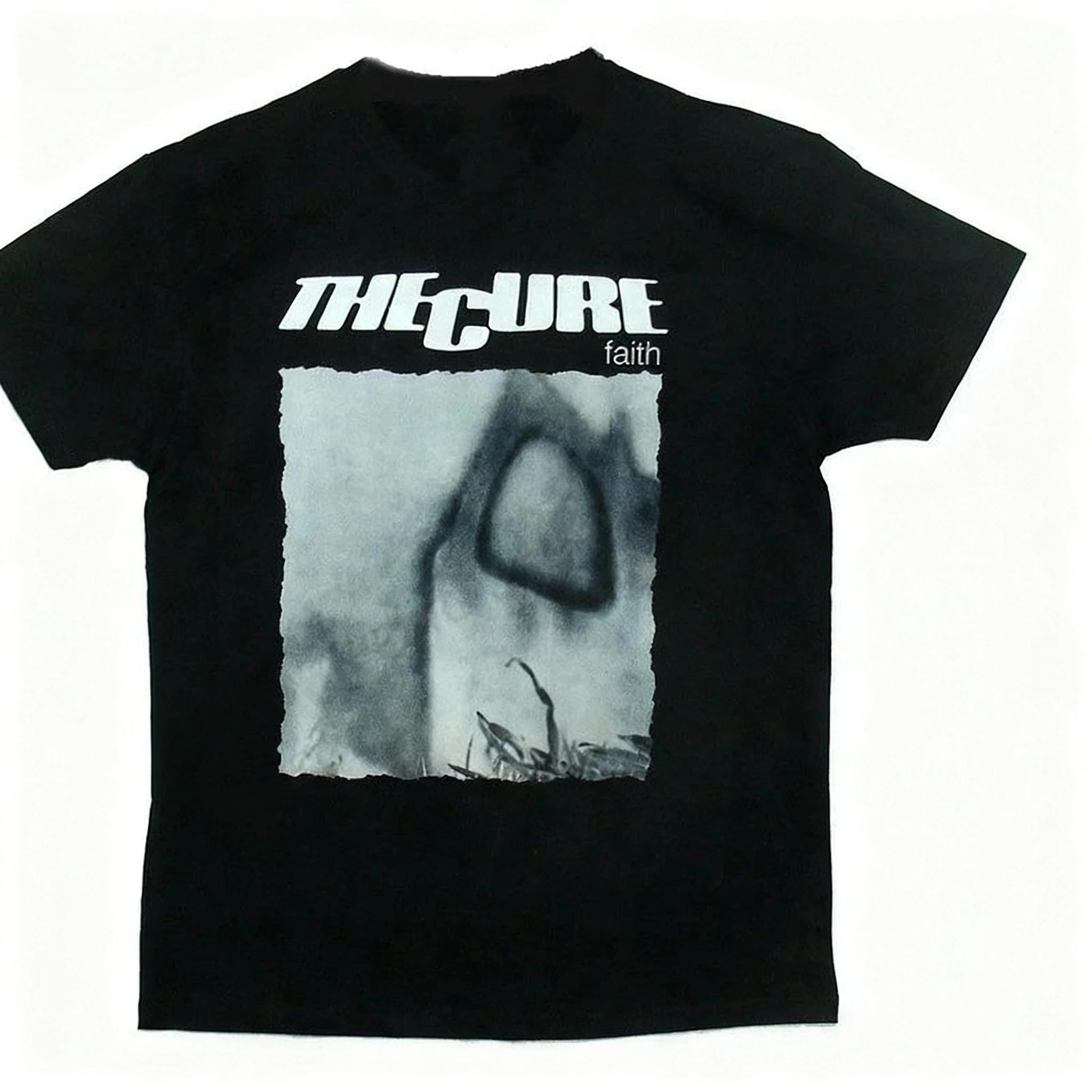 

THE CURE Rock Band Boys Don t Cry Rock T-shirt 2025 Summer Men and Women Commemorative Premium Casual Short-sleeved Shirt Trendy 4XL