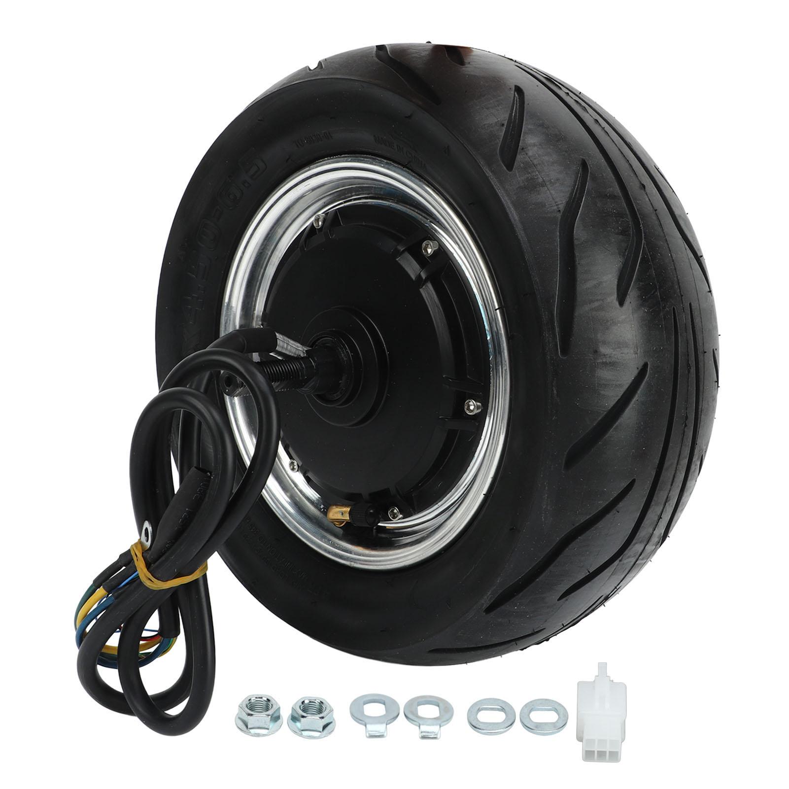 Awinner 12In Electric Bicycle Wheel Hub Motor 48 To 120V 500W To 5000W 1850 Rpm Speed For Electric Motorcycle
