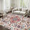 Luxury Bohemian Mat - Soft and Non-slip and Can Be Washed By Machine, Suitable for Living Rooms, Bedrooms, Offices Large Carpet