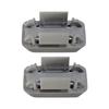 Sun Visor Stop Clip Pair for Tesla For Model for 3 (2017-2023) For Model Y (2020-2023) OEM Replacement Part Numbers 1533088Good Product