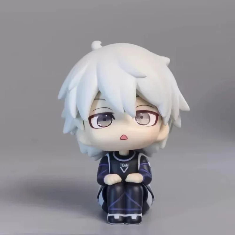 10cm Anime Blue Lock Figurine Nagi Seishiro Isagi Yoichi Chigiri Hyoma Rin Itoshi Yoichi Isagi Action Figures PVC Model Toys