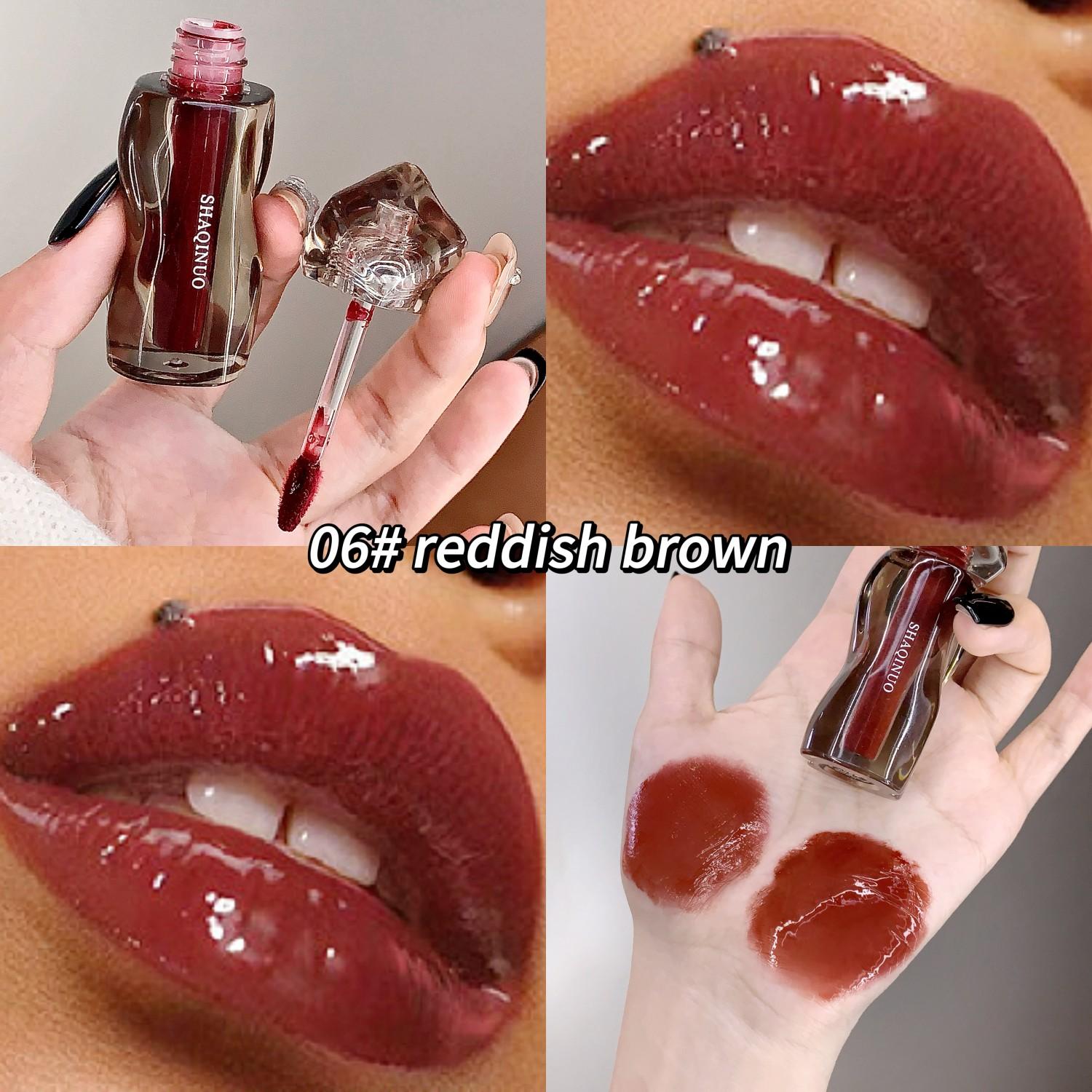 

SHAQINUO Прозорий блиск для губ зі скляними кристалами Водяне світло