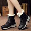 Women's Winter Warm Snow Boots Faux Fur Lining Waterproof Ankle Boots Anti-slip Outdoor Shoes Women's Walking Hiking Sports Boots