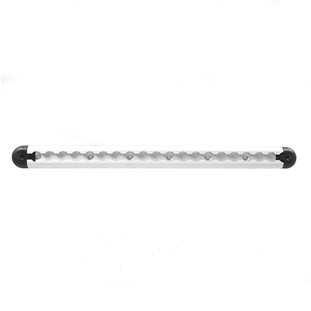 OldBones Motorcycle L-Track Angle End Caps for Airline Trucks Eliminate Sharp Edge of Angled L-Shelf Ends Round 4 Pack