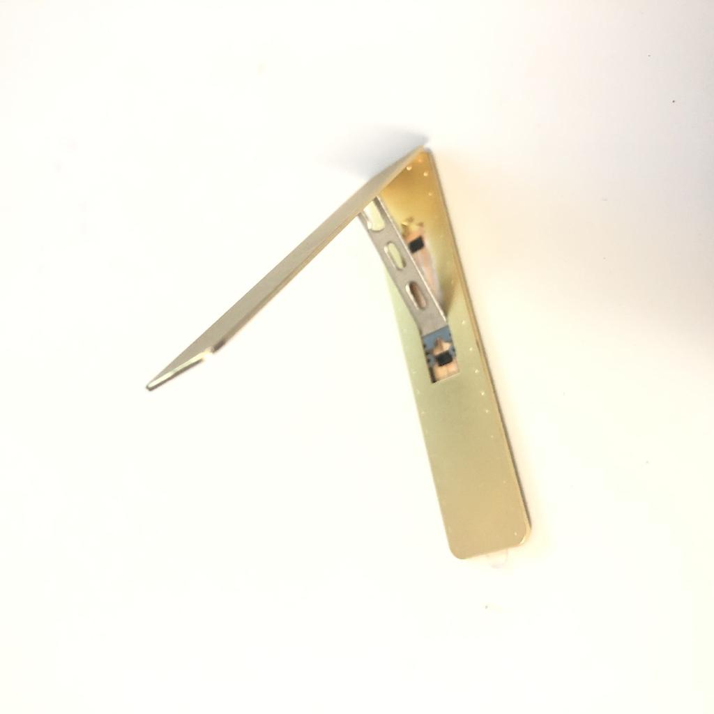 Metallic Mobile Phone Support Stand with Ultra-thin Design Foldable Mobile Phone Holder with Convenient Design