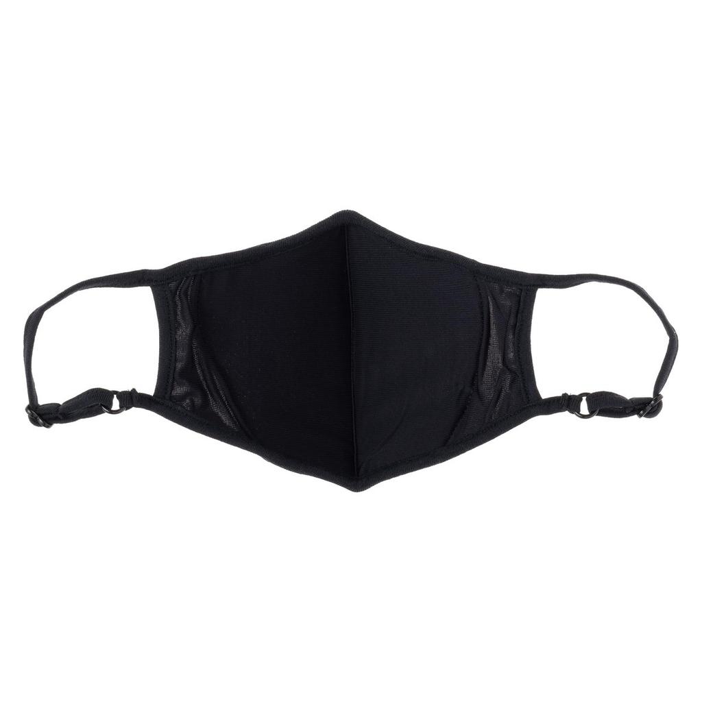 GENETHREAD Nano Platinum Moist Mask Black M - High-Performance Washable Reusable Face Mask with UV Protection, Easy Breathable, Made in Japan