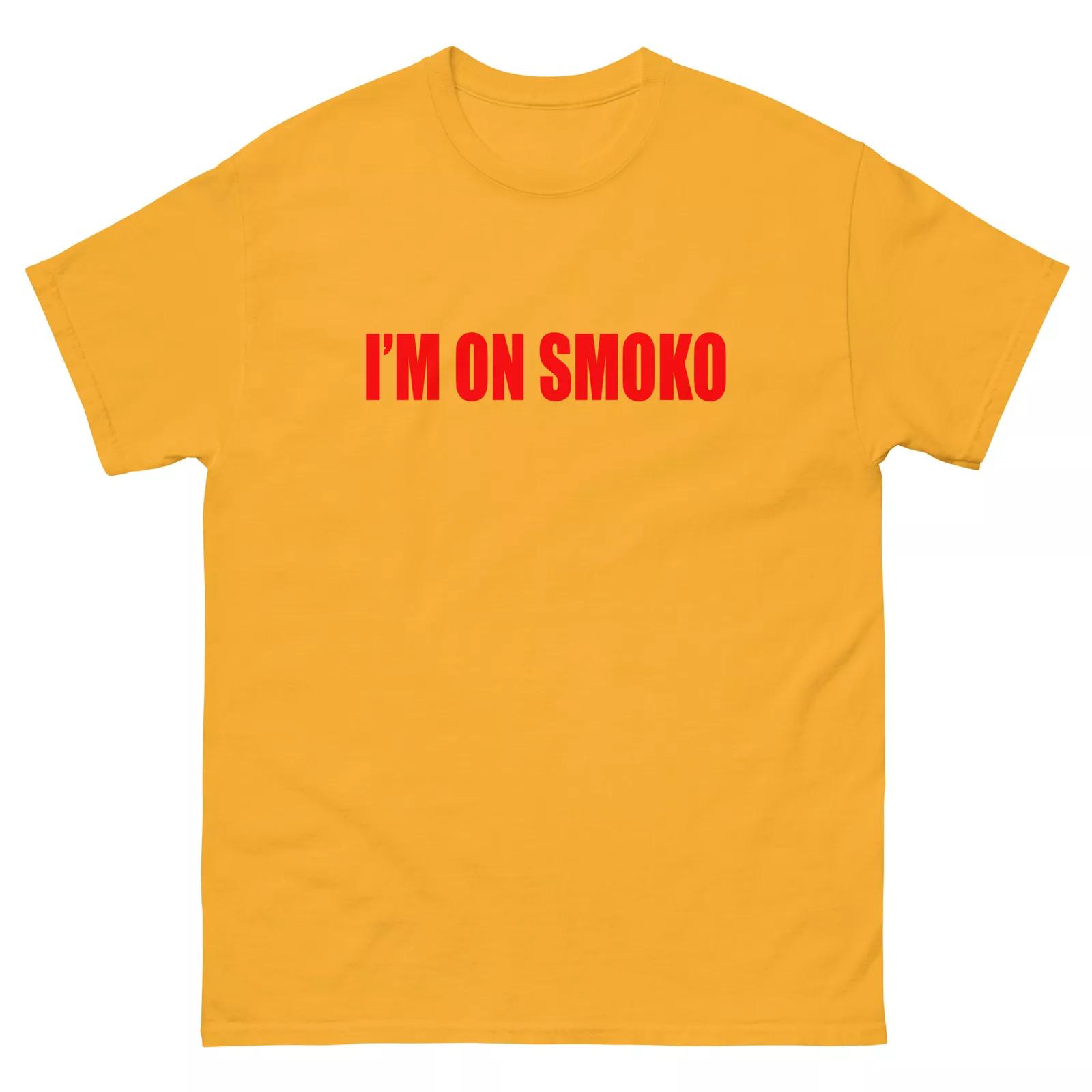 I m on Smoko Unisex classic tee, Punk Shirt, Punk T-Shirt, Smoko Shirt 2XL