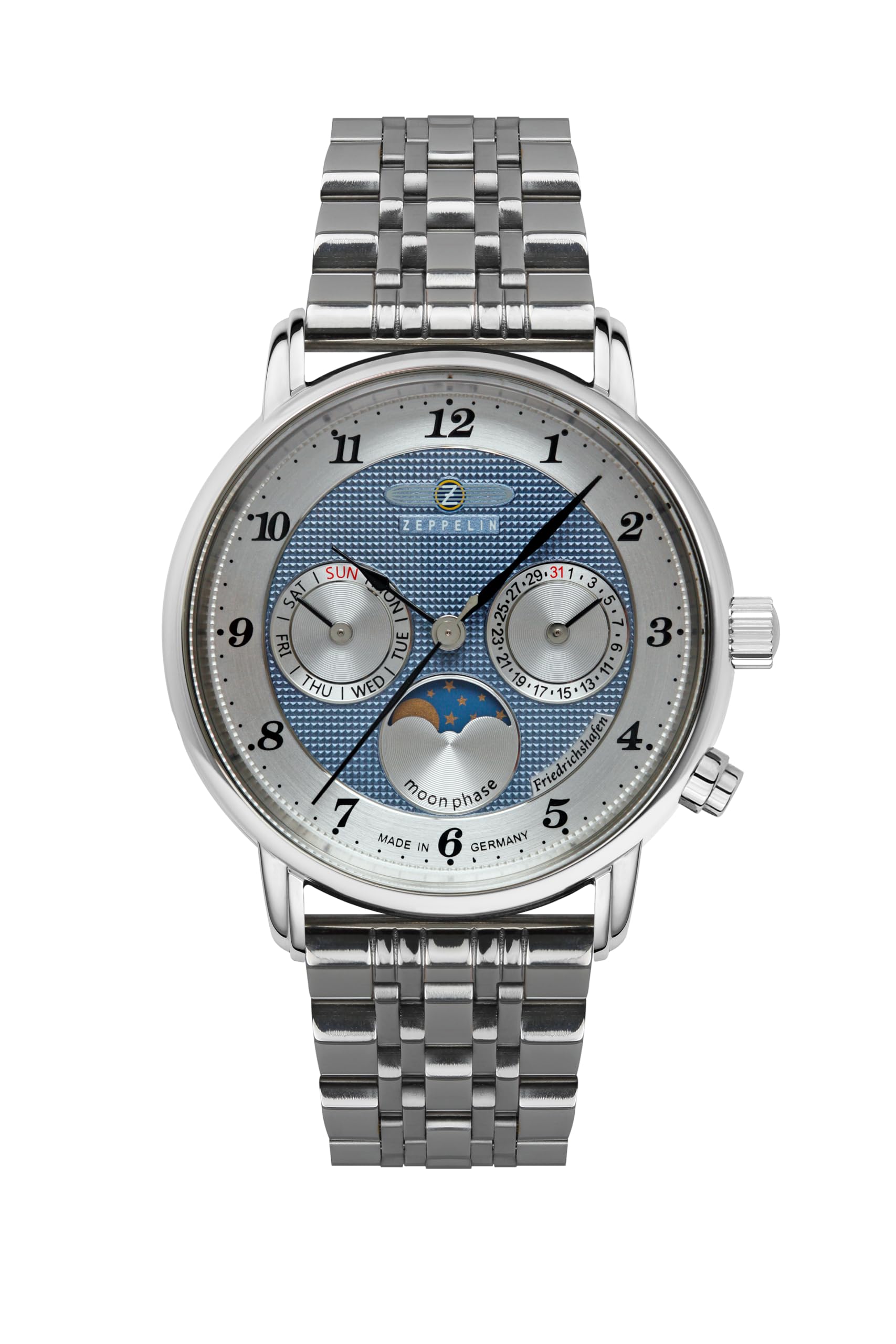 

[Zeppelin] Friedrichshafen 8537-M3 Men s Silver Watch [Used]