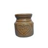 Brûle-parfum Décoratif - Love - Céramique - Marron - 8 Cm