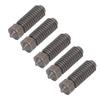 5Pcs Hardened Steel Nozzle 0.4mm for Kobra 3 3D Printer Replacement Parts Accessories